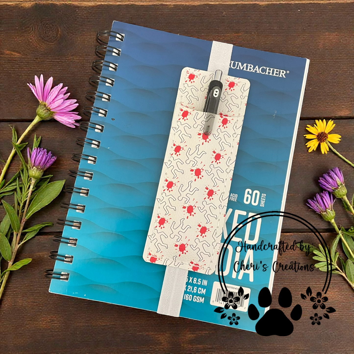 Pen Pouch - Body Outlines Journal Pen Holder