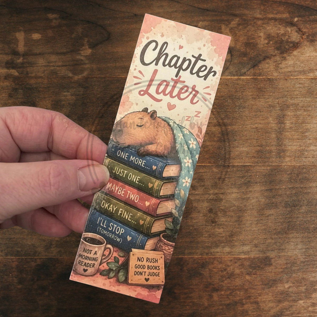 Capybara Bookmark