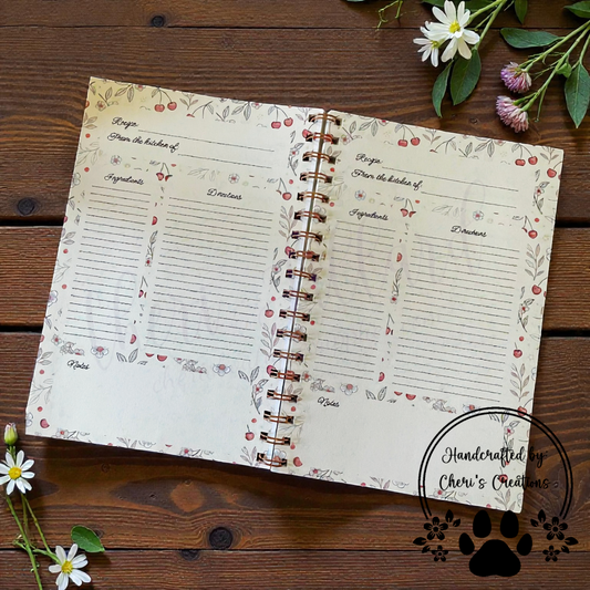 Coquette Cherries Recipe Journal