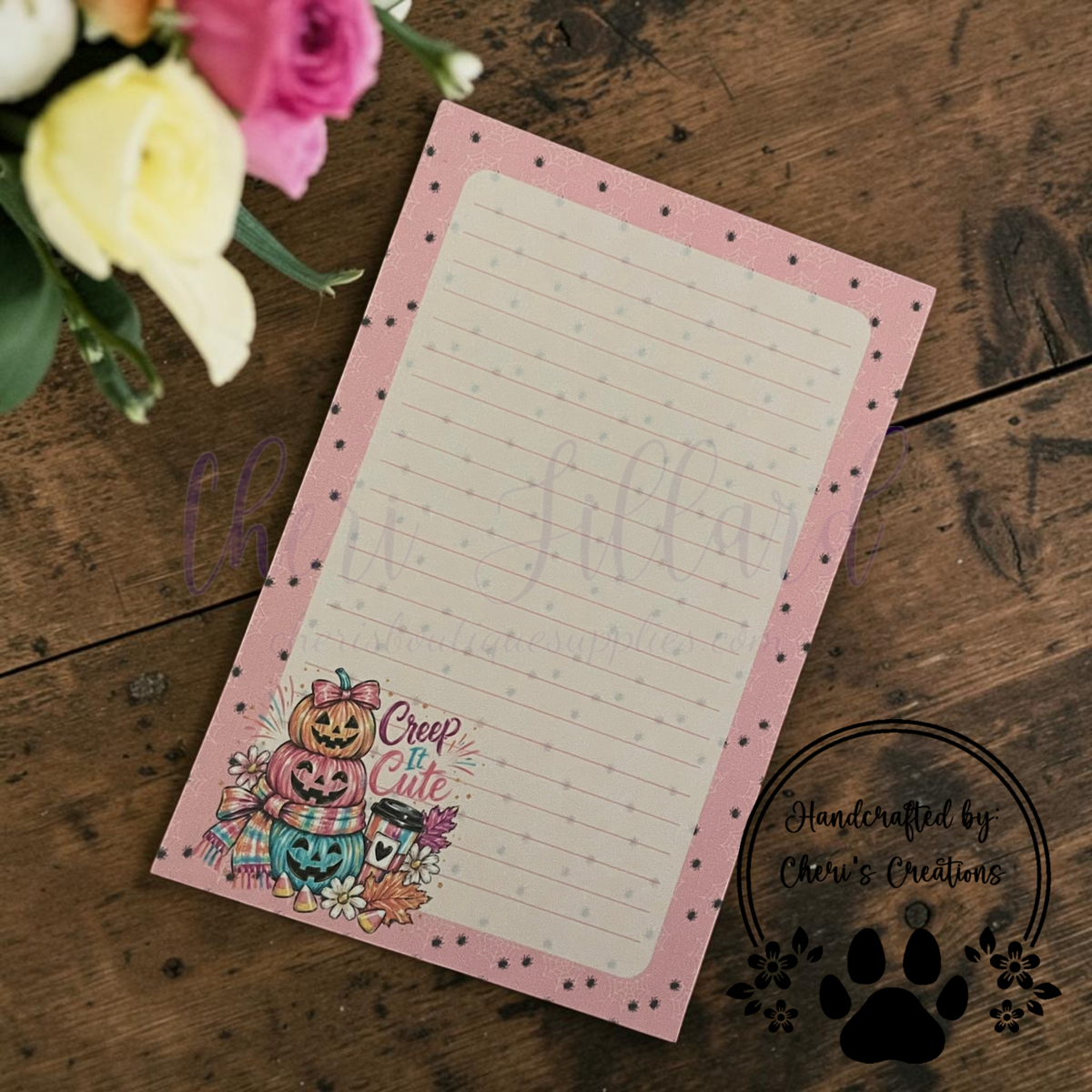 Creep It Cute Notepad – Cute Halloween Memo Pad
