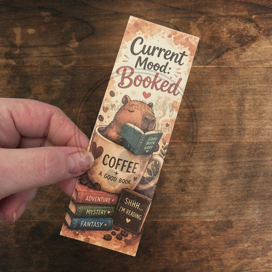 Capybara Bookmark