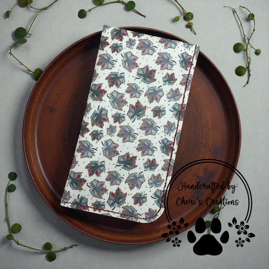 Glasses Case - Fall Leaves Case for Glasses