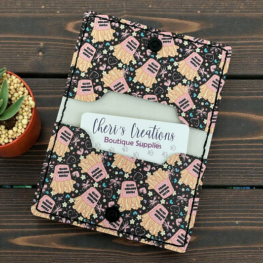 Card Wallet - Fries Before Guys Slim Pocket Wallet