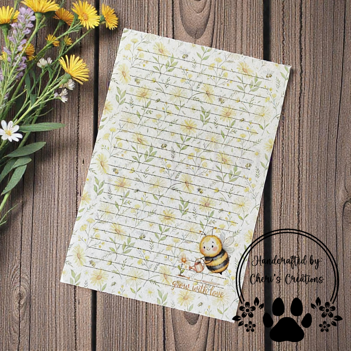 Bumblebee Notepad