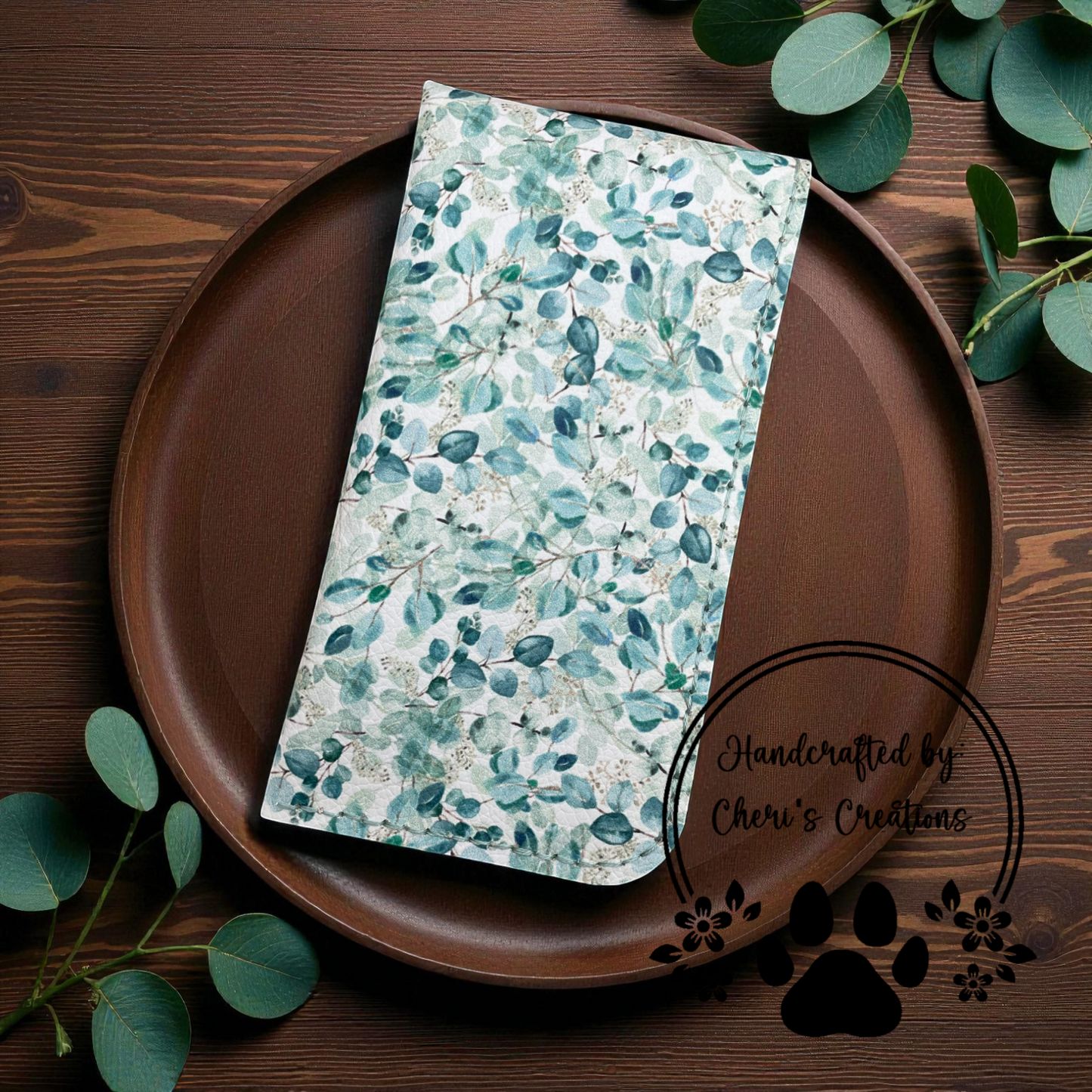 Glasses Case - Leaves & Vines Case for Glasses