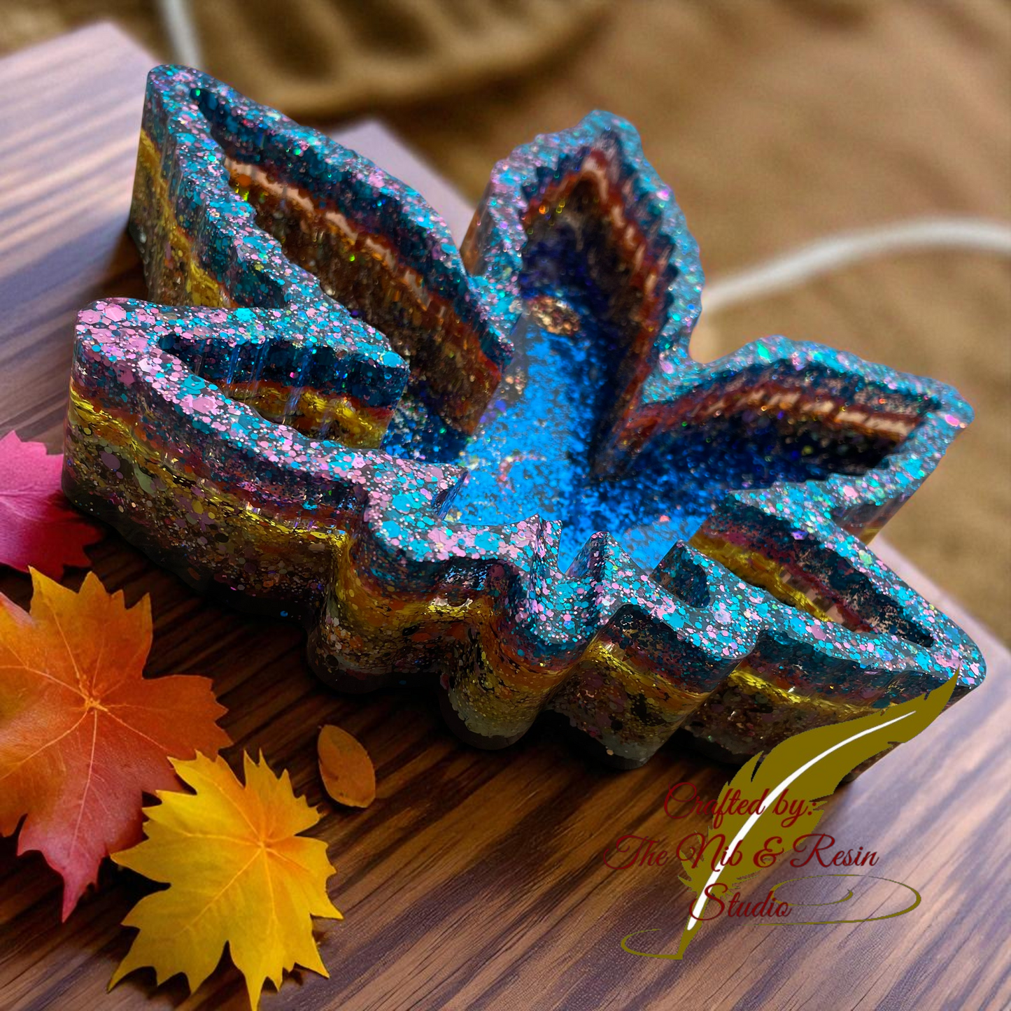 Ganja Leaf Shaped Ashtray