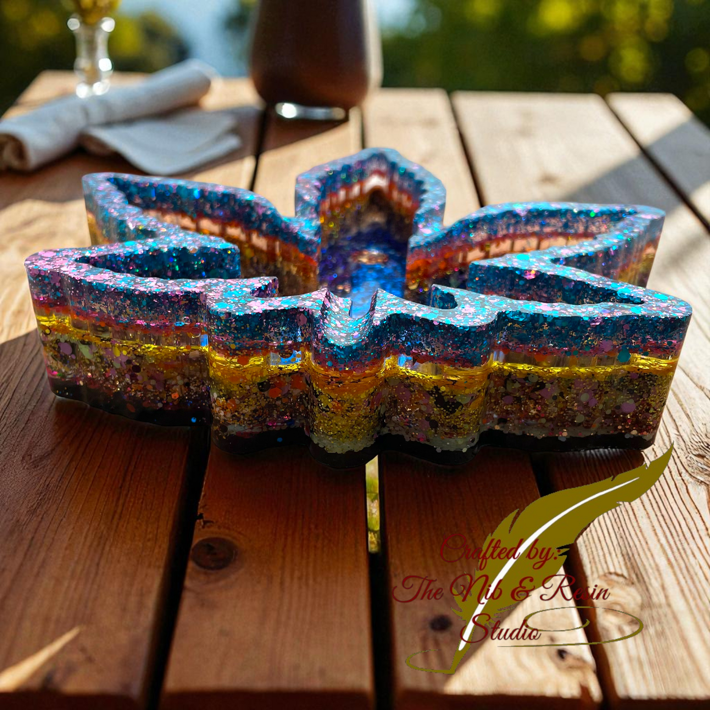 Ganja Leaf Shaped Ashtray