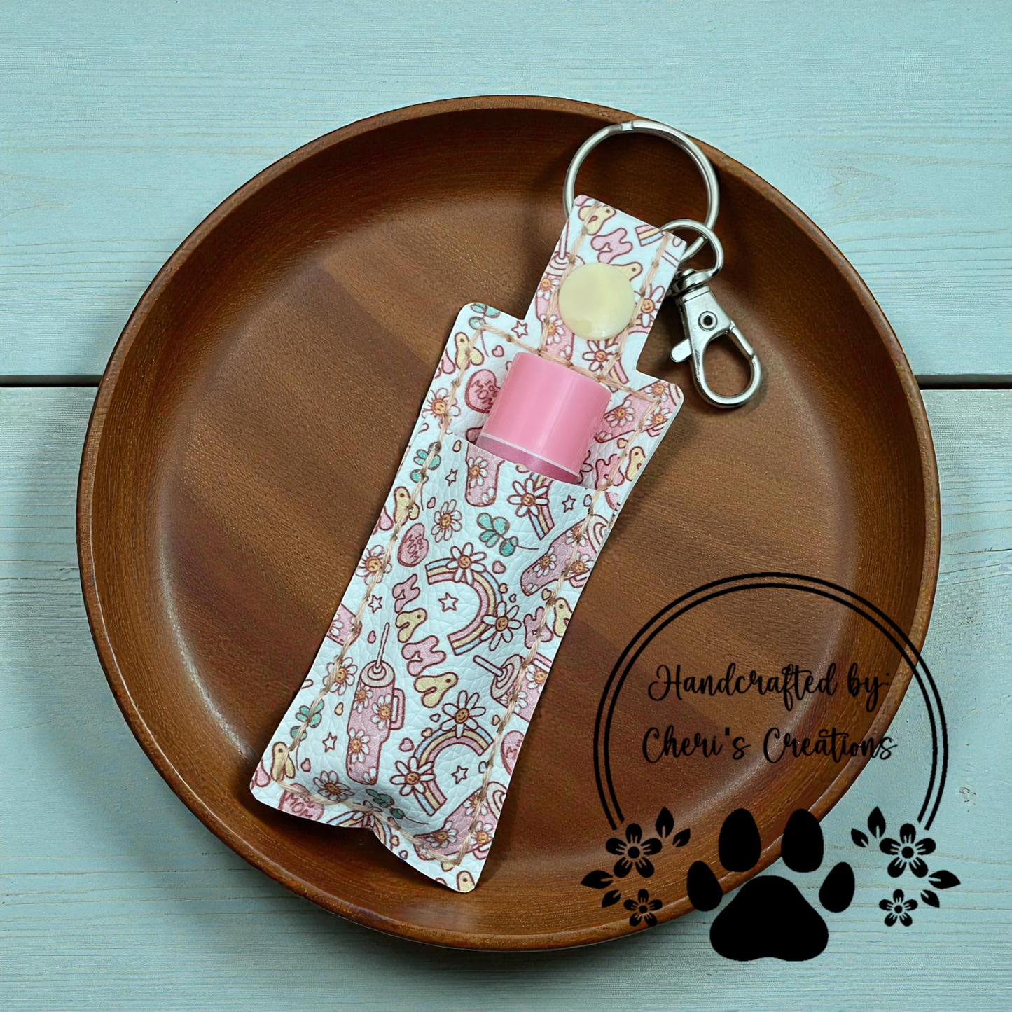 Chapstick Keychain – Mama Travel Cup Lip Balm Holder