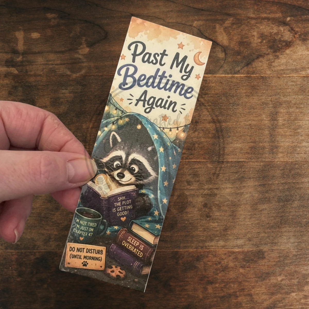 Raccoon Bookmark