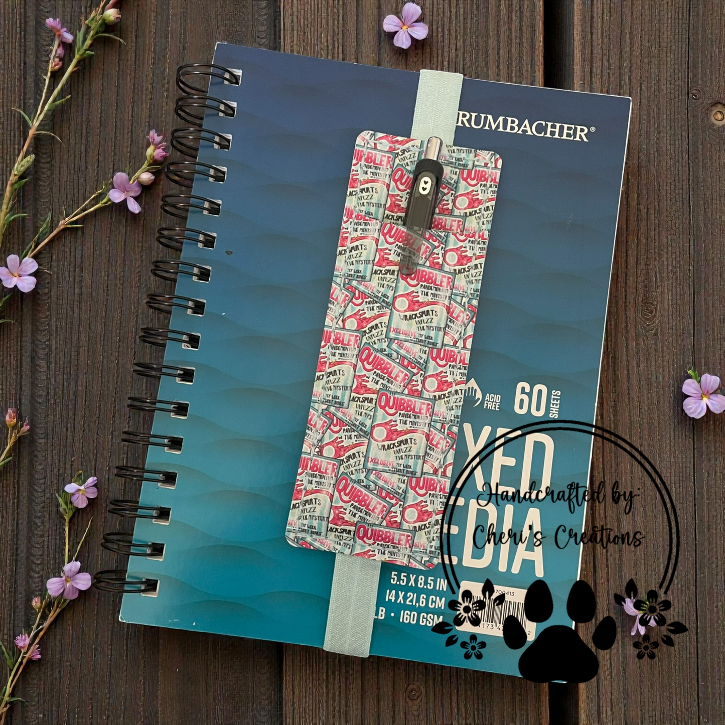 Pen Pouch - Wizard Newspaper Journal Pen Holder