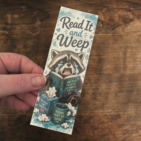 Raccoon Bookmark