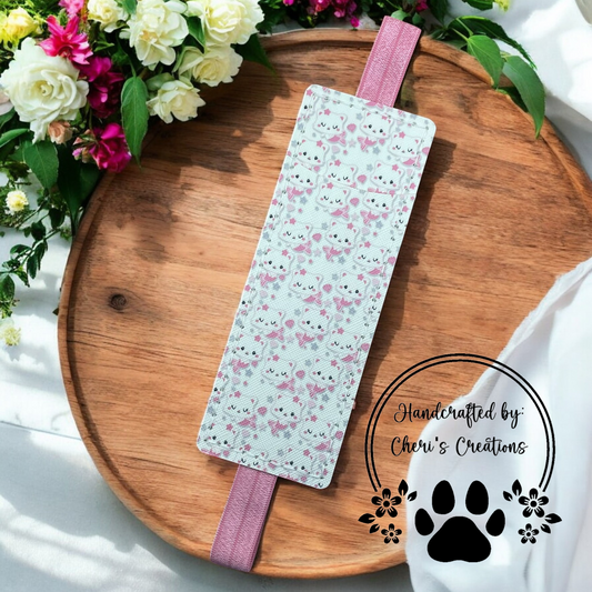 Handmade Pen & Pencil Organizer – Sleepy Kittens Journal Pen Case, Bullet Journal Accessory, Stationery Organizer for Notebooks & Planners