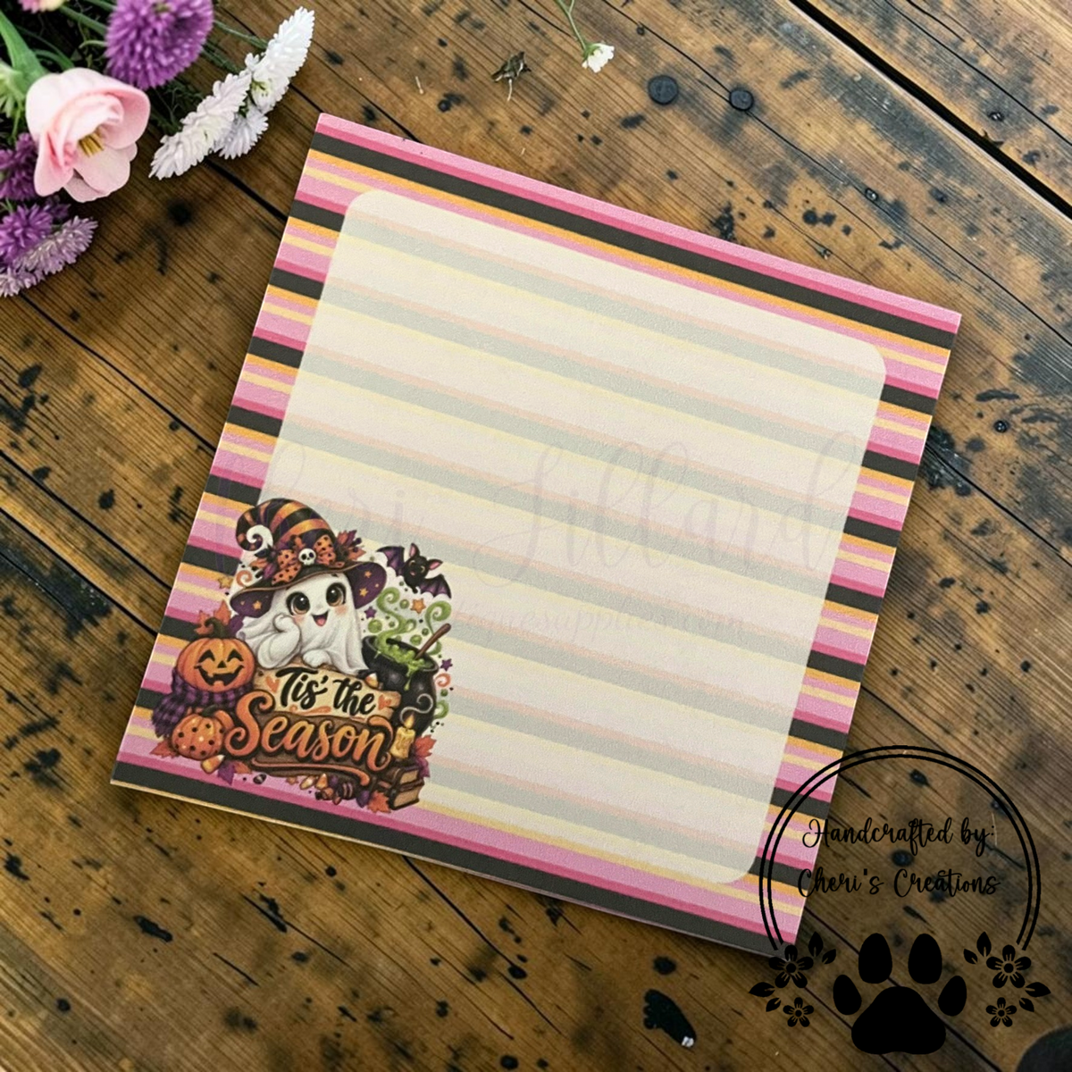 Spooky Tis the Season Memo Pad