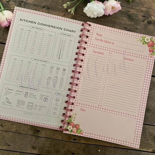 Strawberry Fields Recipe Journal
