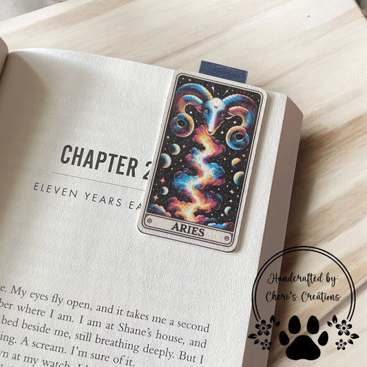 Magnetic Zodiac Bookmark – Astrology Gift for Book Lovers