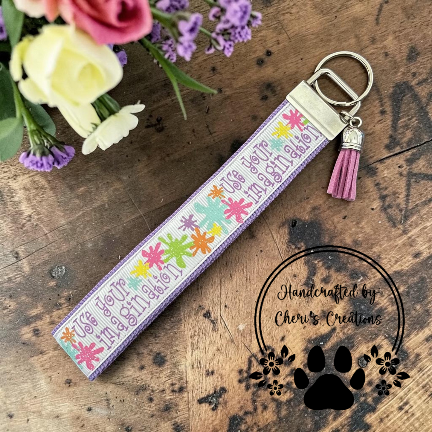 Use Your Imagination Wristlet Keychain - Limited Edition
