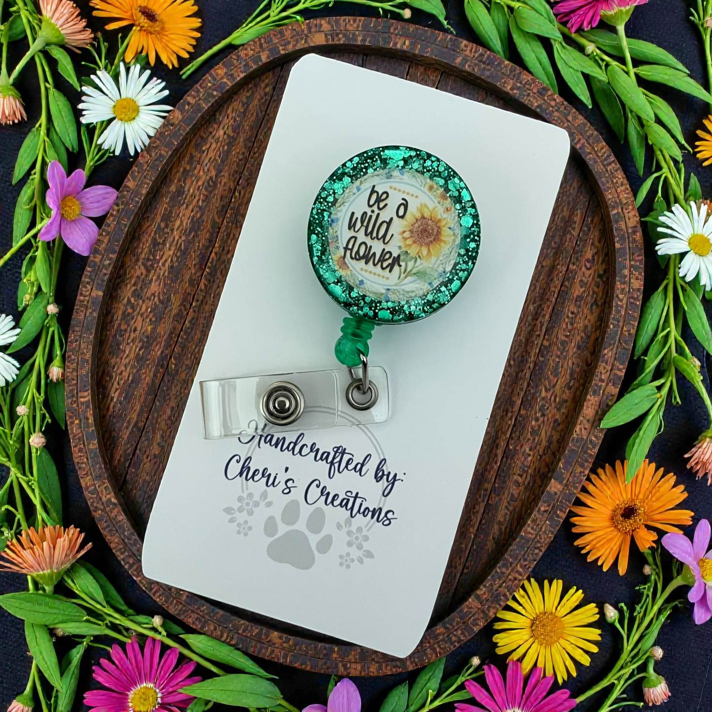 Badge Reel - Be a Wildflower ID Holder