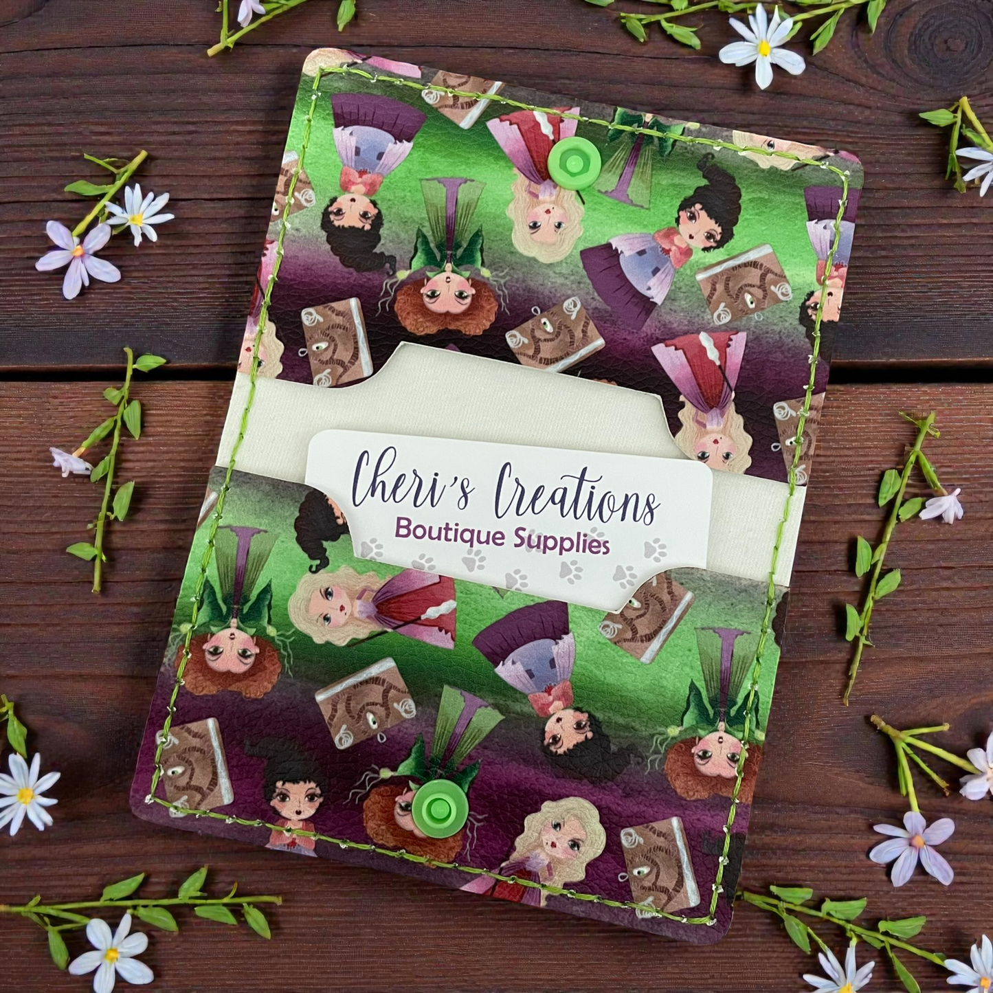 Card Wallet - Witch Sisters Slim Pocket Wallet