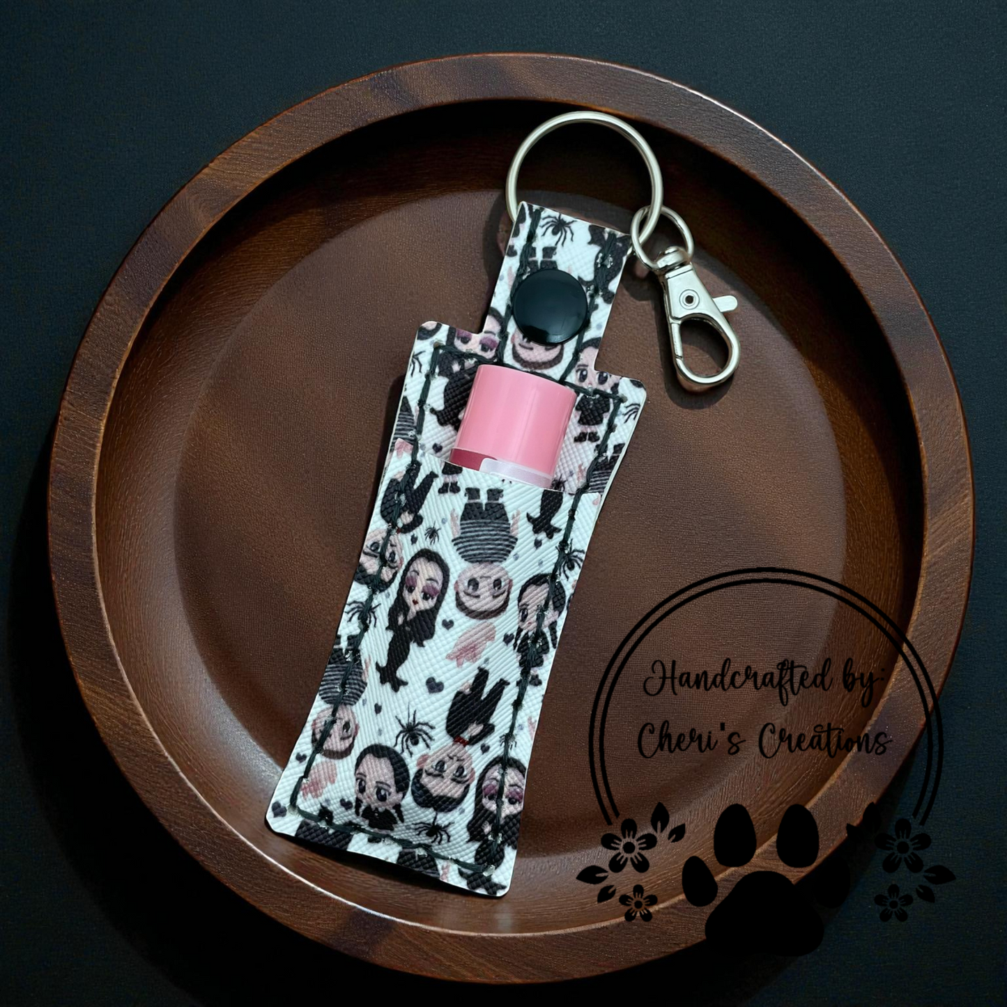 Chapstick Keychain – Family Values Lip Balm Holder