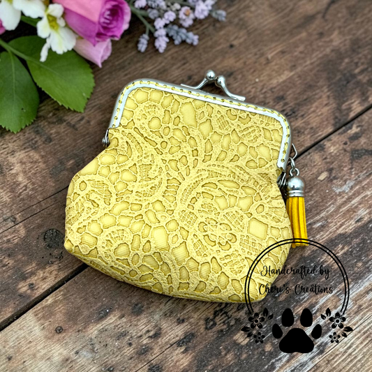 Gold Lace Coin Purse