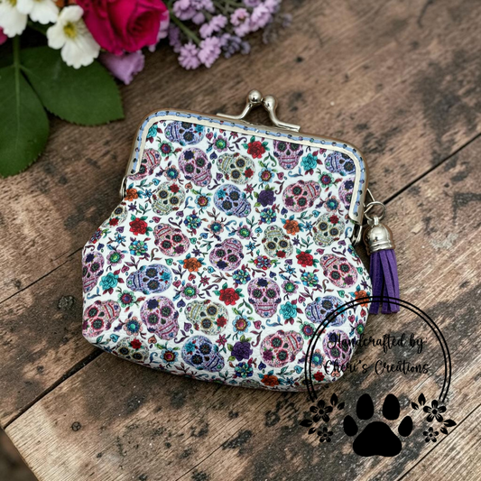 Sugar Skull Coin Purse
