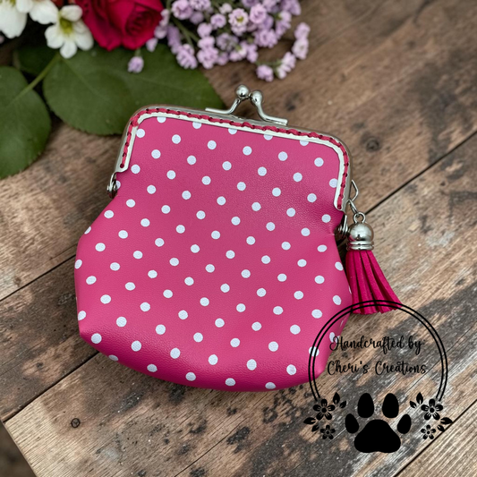 Scattered Polka Dot Coin Purse