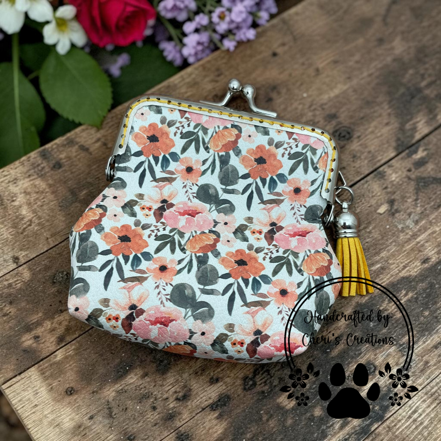 Highland Floral Coin Purse