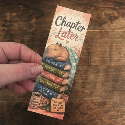 Capybara Bookmark