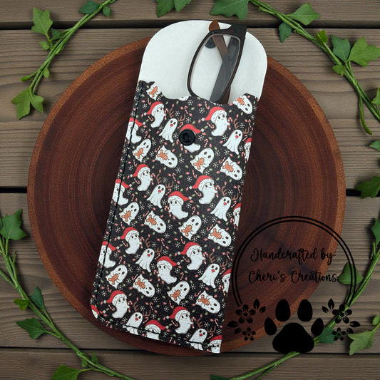 Glasses Case - Christmas Ghost Case for Glasses