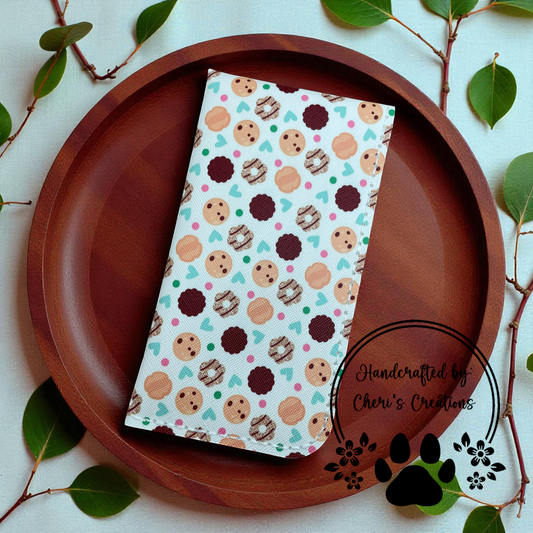 Glasses Case - Cookies on White Case for Glasses