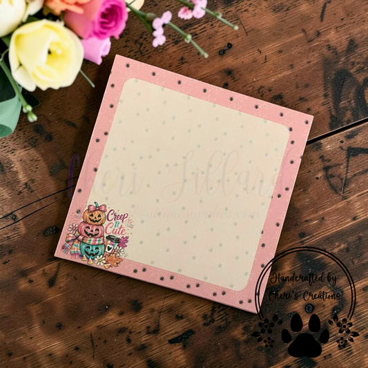 Creep It Cute Memo Pad