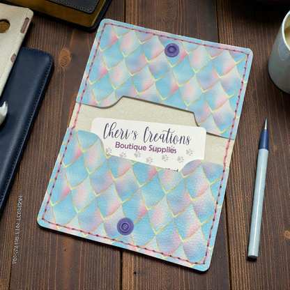 Card Wallet - Dragon Scales Slim Pocket Wallet