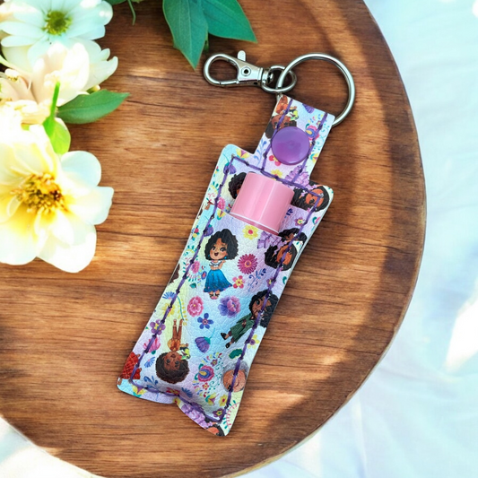 Mystical Magical Family Chapstick Keychain