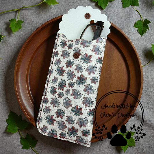 Glasses Case - Fall Leaves Case for Glasses