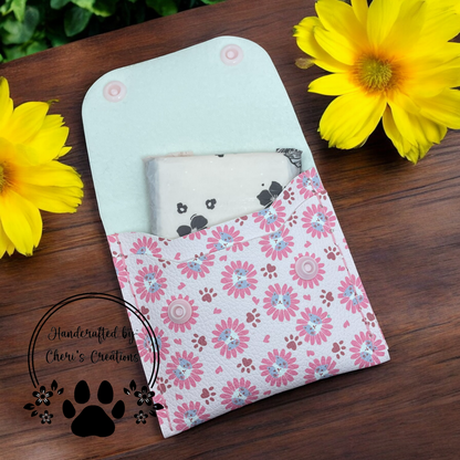 Flower Kitties Sanitary Pouch