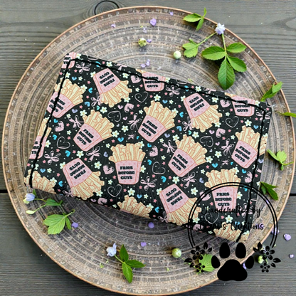 Card Wallet - Fries Before Guys Slim Pocket Wallet