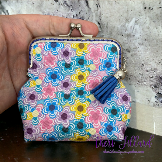 Glowing Flowers Coin Purse