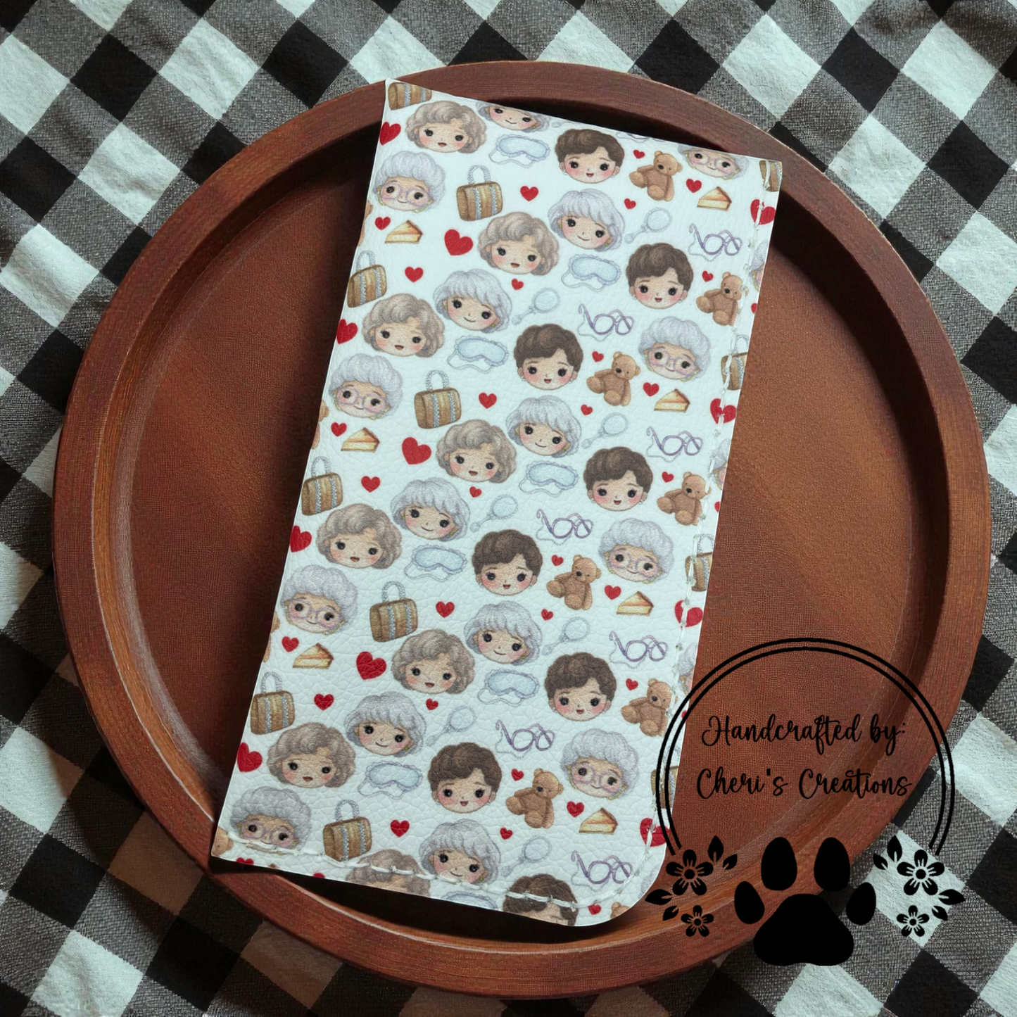 Glasses Case - Golden Friends Case for Glasses