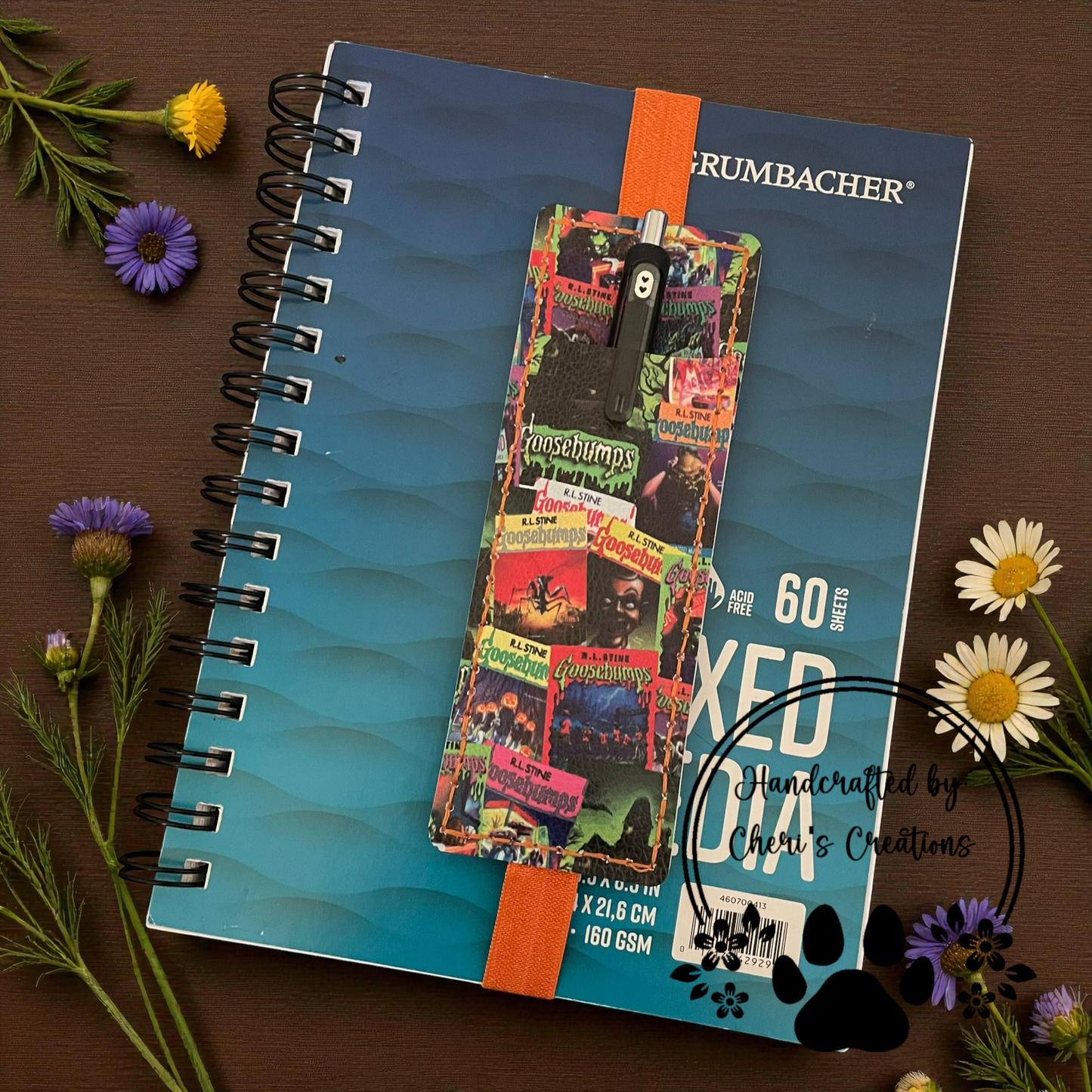 Pen Pouch - Spooky Stories Journal Pen Holder