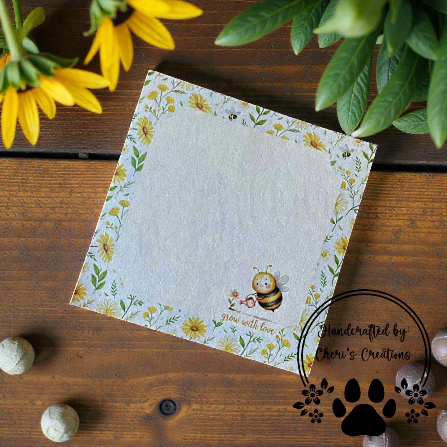 Bumblebee Memo Pad