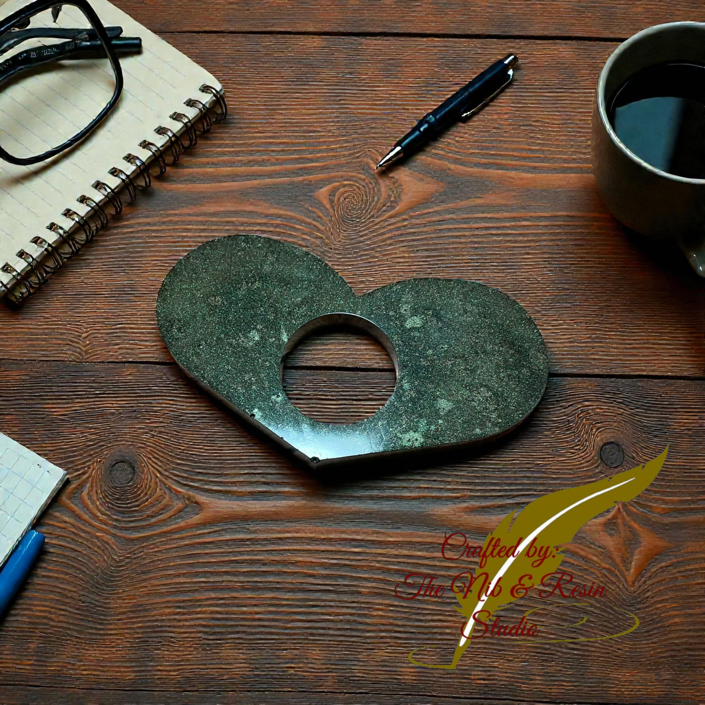 Page Holder - Breen Heart Thumb Holder