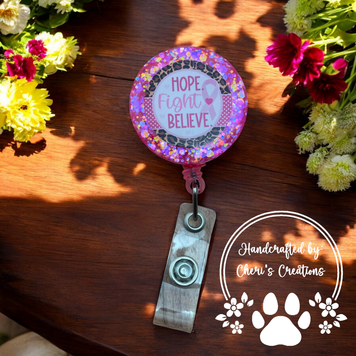 Hope Fight Believe Badge Reel