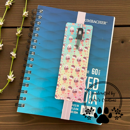 Pen Pouch - Ice Cream Cones Journal Pen Holder