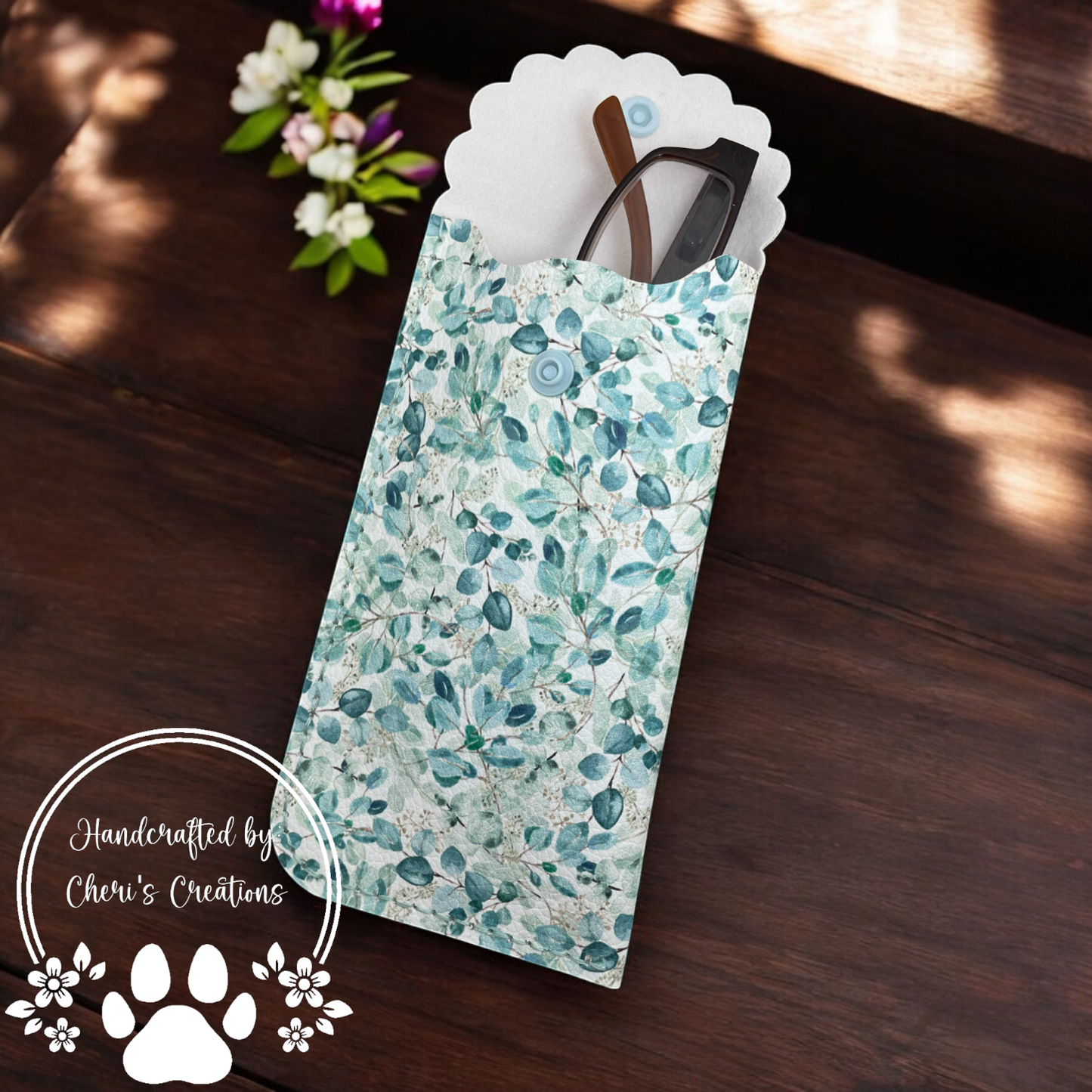 Leaves & Vines Eyeglass Case