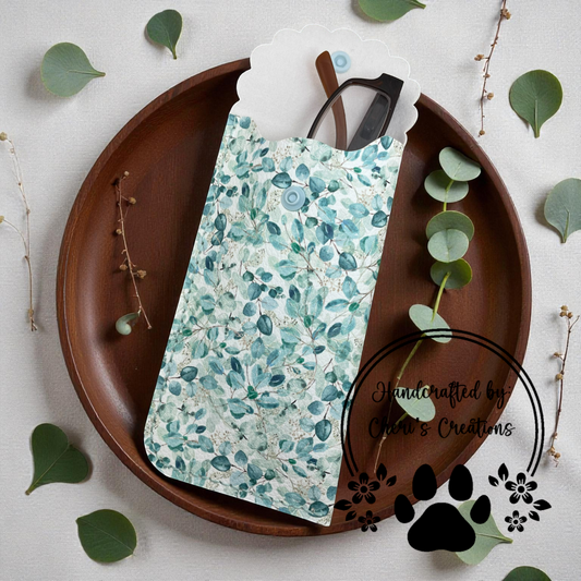 Glasses Case - Leaves & Vines Case for Glasses