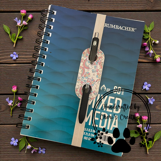 Pen Holder - Love is Love Elastic Pen Bookmark