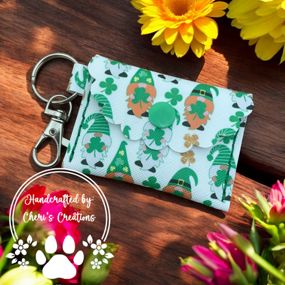 Leprechaun Gnomes Mini Keychain Wallet