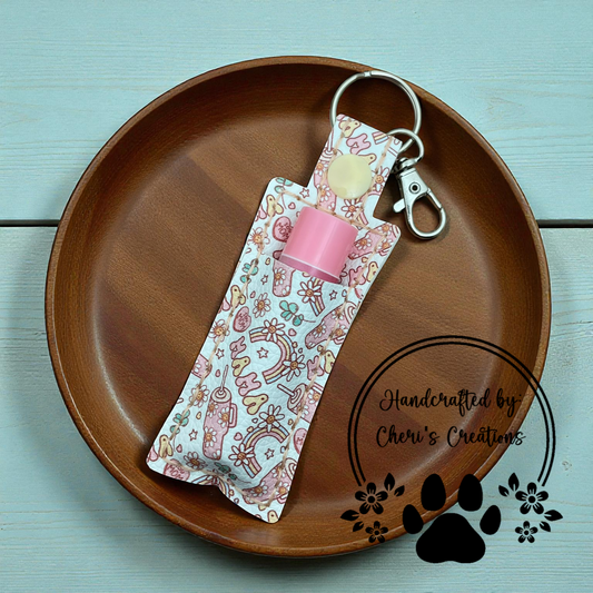 Chapstick Keychain – Mama Travel Cup Lip Balm Holder
