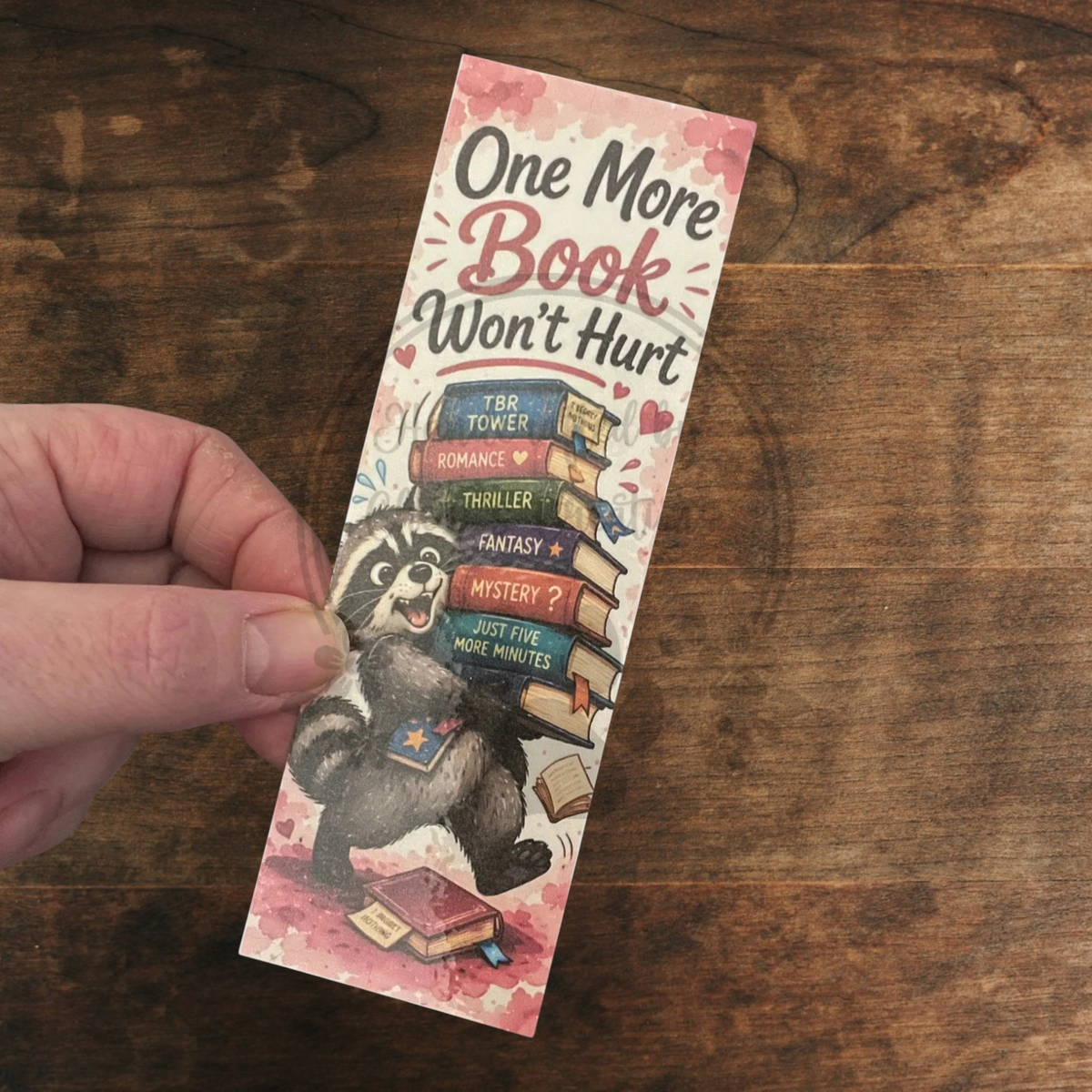 Raccoon Bookmark