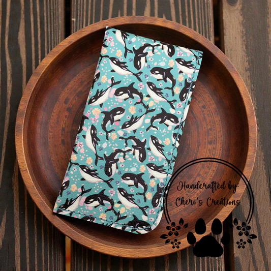 Glasses Case - Floral Orcas Case for Glasses